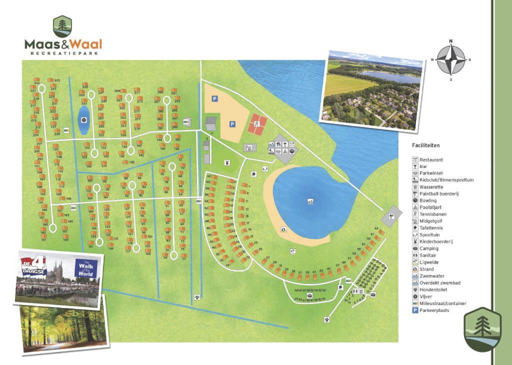 EwijkRecreatiewoning Maas En Waal 191别墅 外观 照片